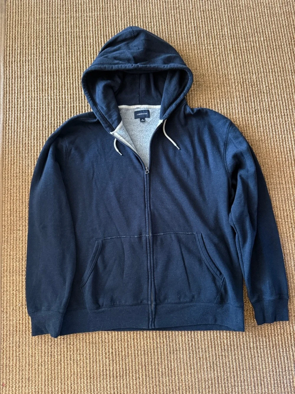 Jcrew Jeans XL Navy Zip-Up Hoodie